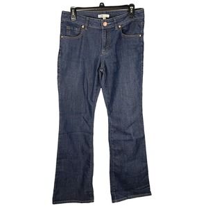 CAbi Jeans Womens Size 6 Classic Bootcut Mid Rise Dark Wash Blue Stretch #203R